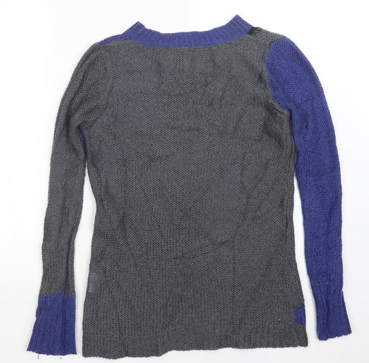 Influence Womens Multicoloured   Pullover Jumper Size 10