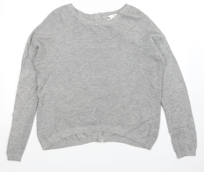 Womens UK Size 12 NEXT Grey Pullover Jumper
