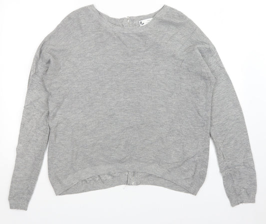 Womens UK Size 12 NEXT Grey Pullover Jumper