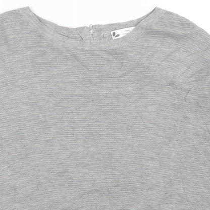 Womens UK Size 12 NEXT Grey Pullover Jumper