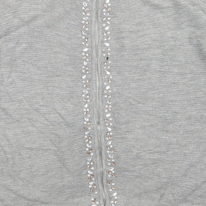 Womens UK Size 12 NEXT Grey Pullover Jumper