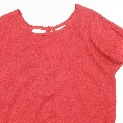 NEXT Womens Red   Pullover Jumper Size 14