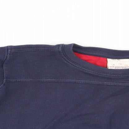 Momy mouse Baby Blue   Basic T-Shirt Size 12-18 Months