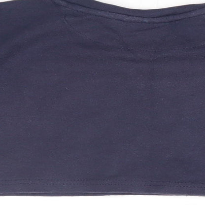 Momy mouse Baby Blue   Basic T-Shirt Size 12-18 Months