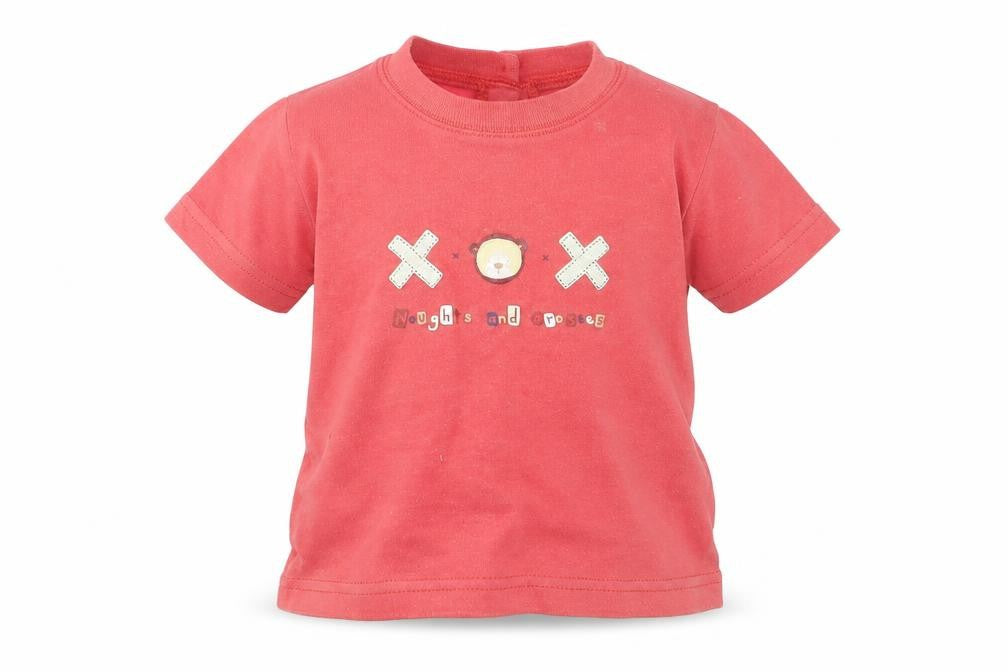 George Baby Red   Basic T-Shirt Size 3-6 Months
