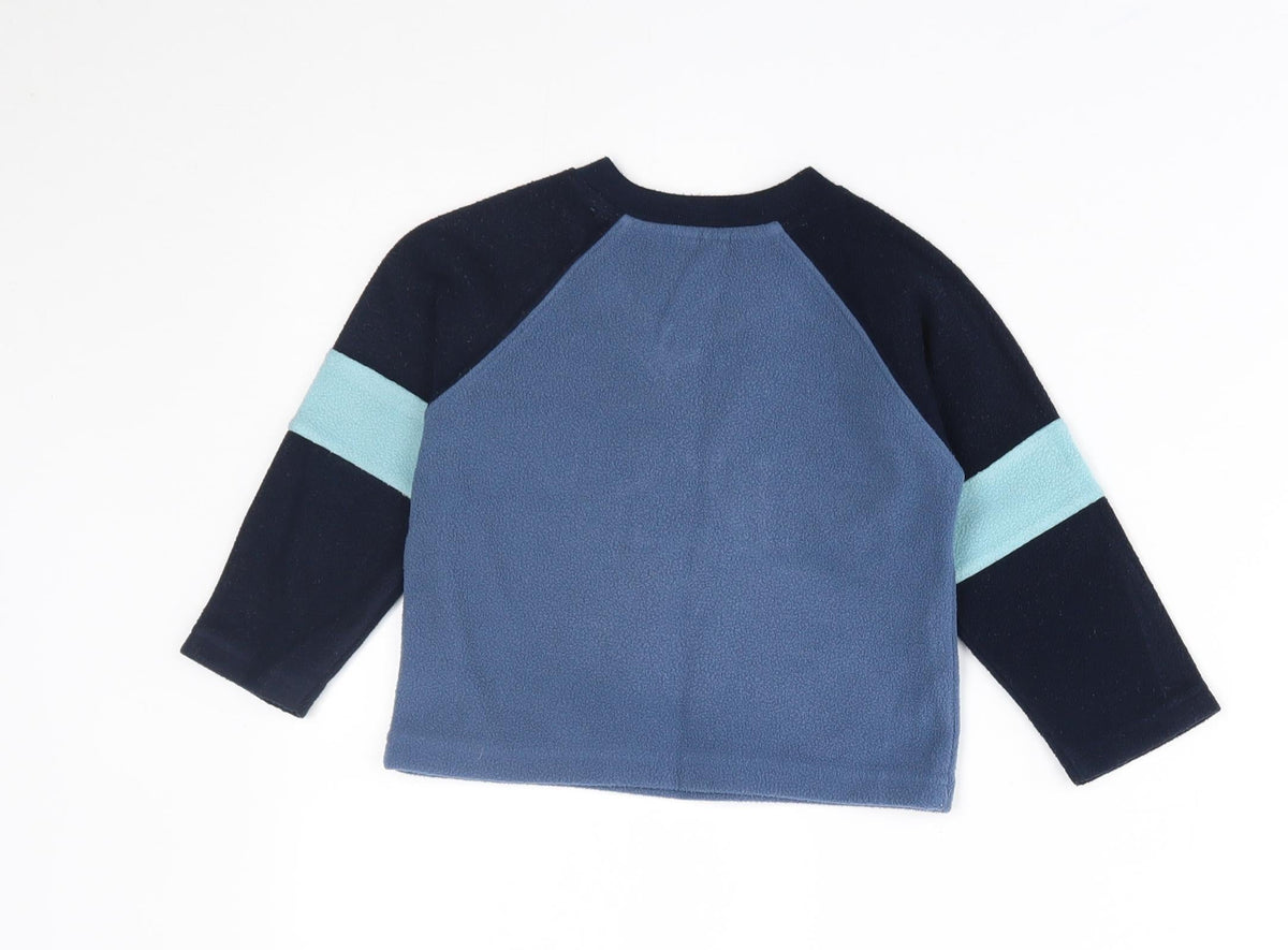 morris mouse Baby Blue   Pullover Jumper Size 12-18 Months