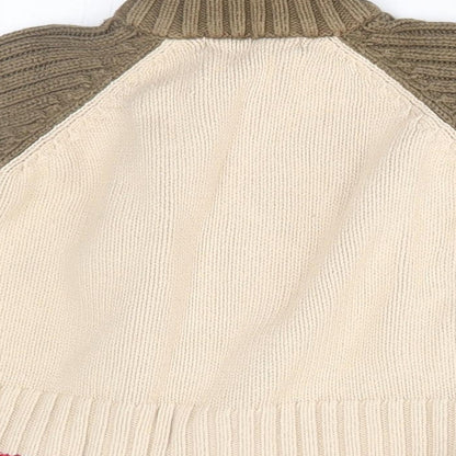 Early days Baby Beige   Full Zip Jumper Size 6-9 Months