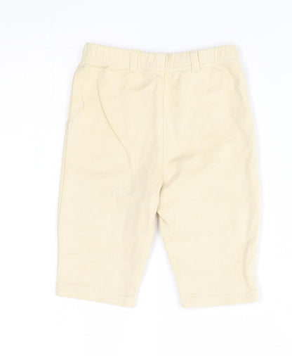 George Baby Beige   Jogger Trousers Size 3-6 Months