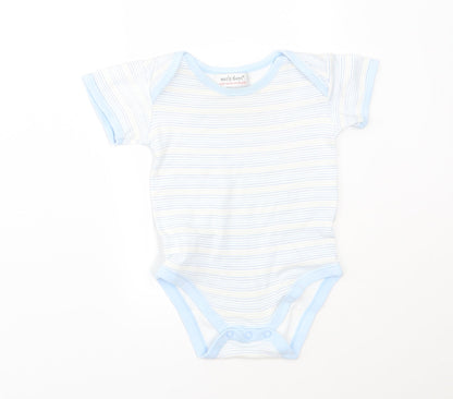 Early days Baby Blue Striped  Babygrow One-Piece Size 6-9 Months