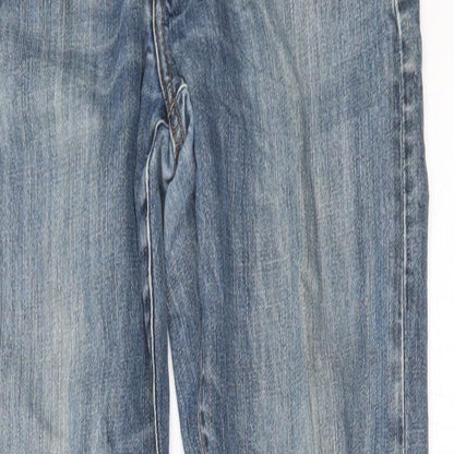H&M Mens Blue   Straight Jeans Size 28 L28 in - sqin fit