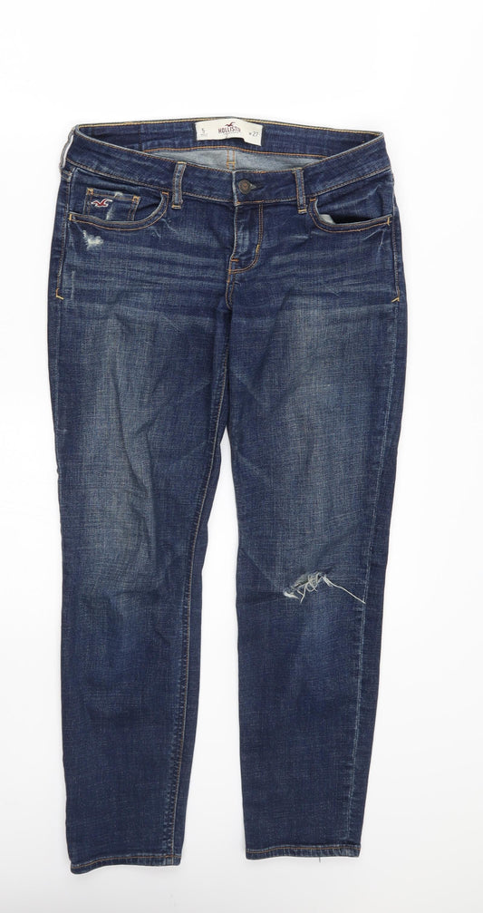 Hollister Womens Blue   Straight Jeans  L27 in