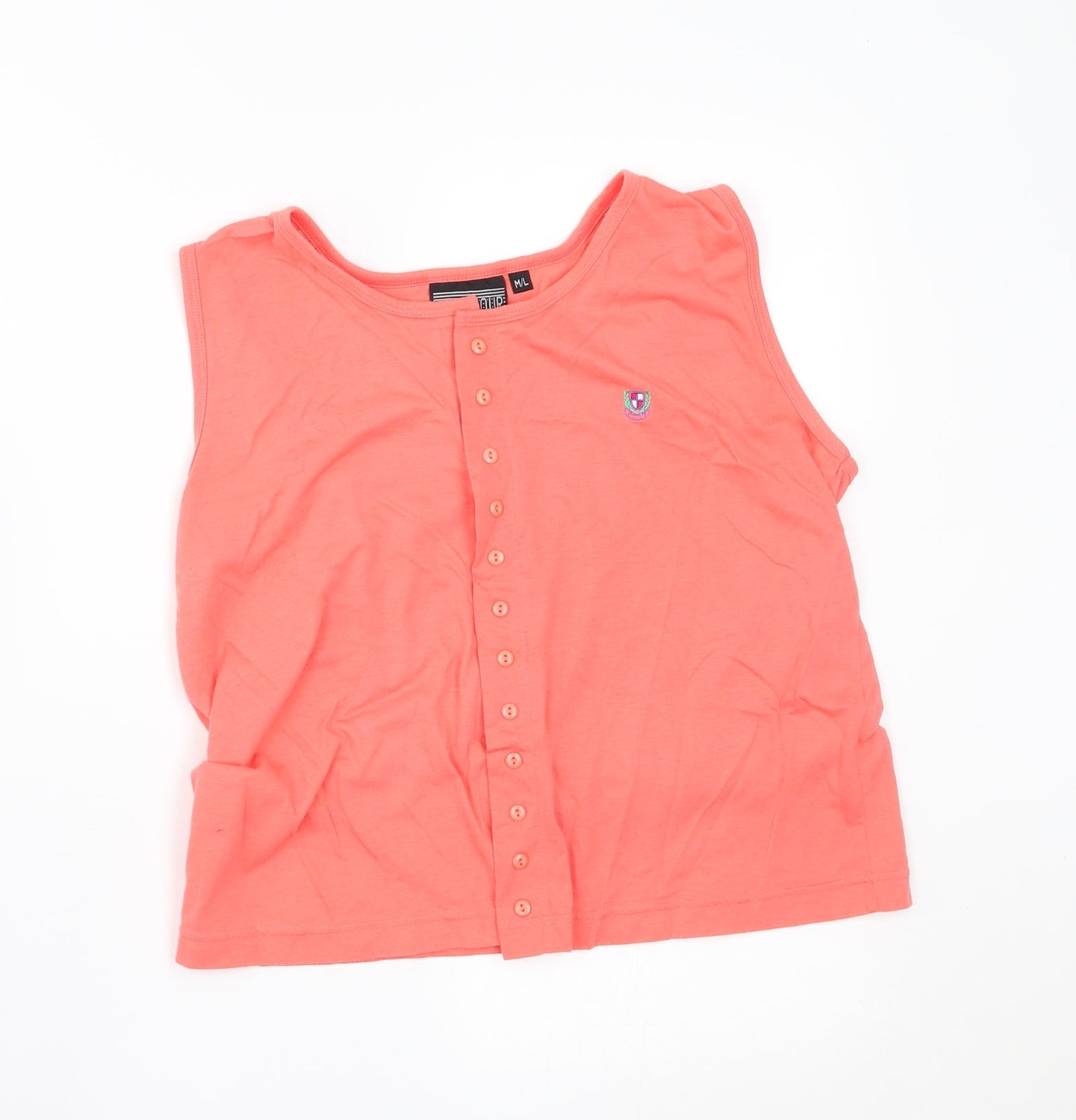 Womens UK Size M Paramour Pink Basic Button-Up