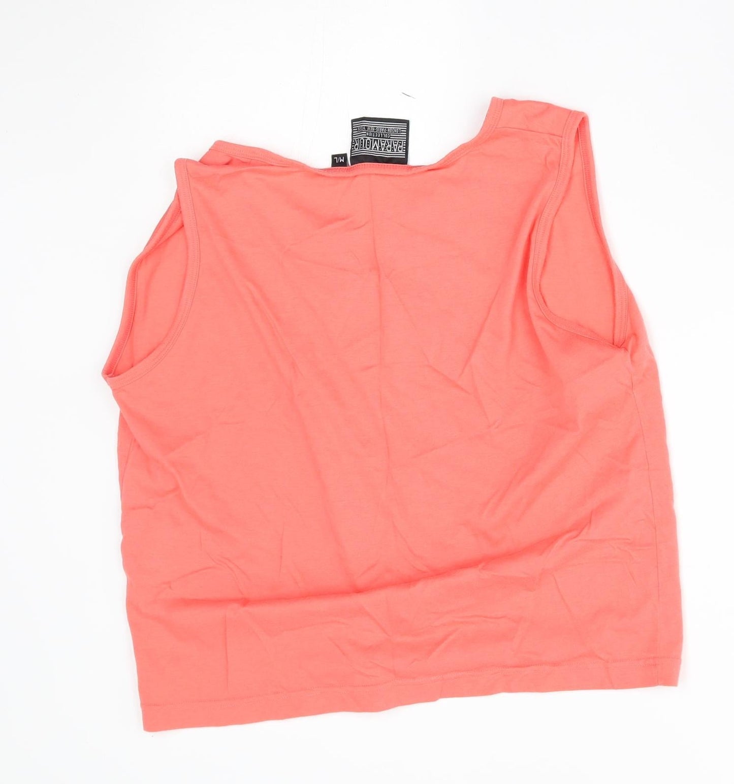 Womens UK Size M Paramour Pink Basic Button-Up