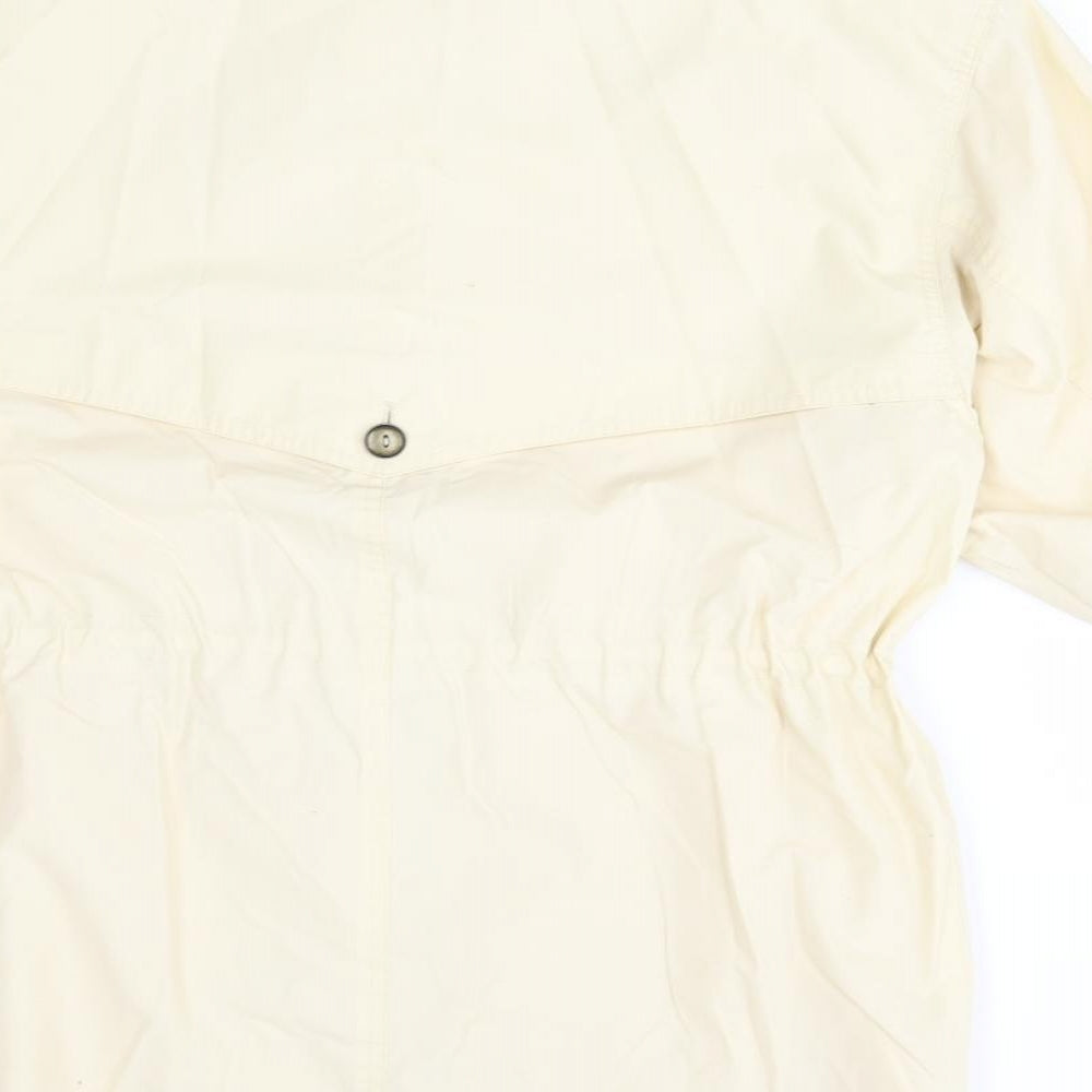 Womens UK Size M Four Seasons Yellow Overcoat