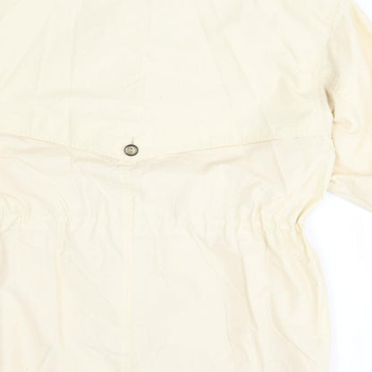Womens UK Size M Four Seasons Yellow Overcoat