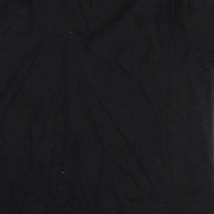 Womens UK Size 16 La Redoute Black Basic T-Shirt