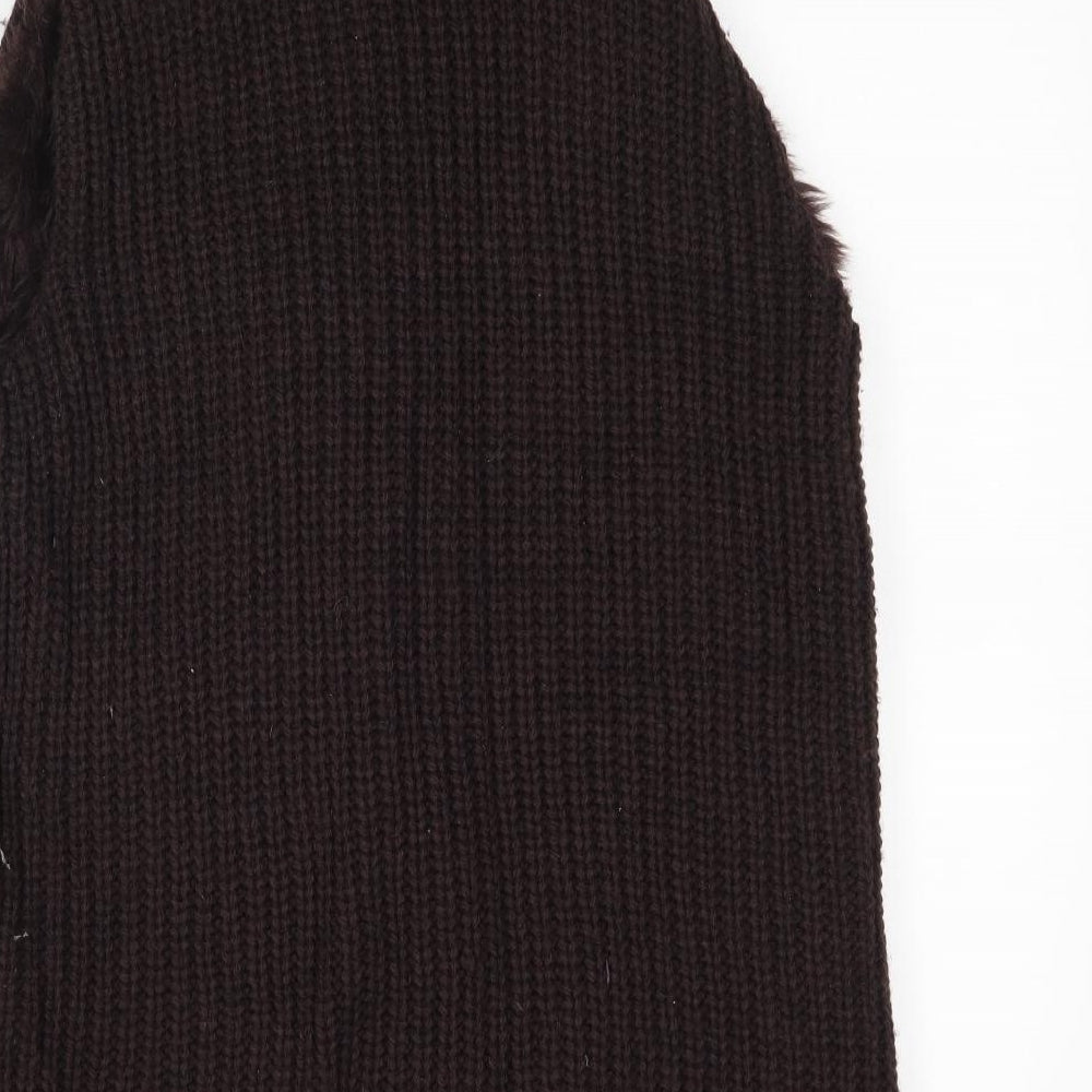 sisters Womens Brown   Gilet Coat Size M