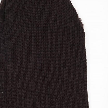 sisters Womens Brown   Gilet Coat Size M