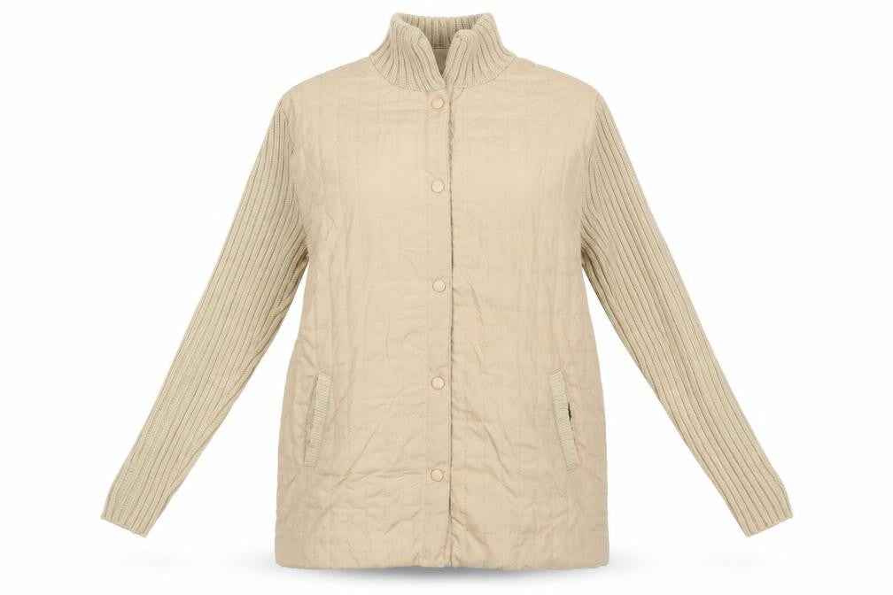 Womens UK Size M Damart Beige Jacket