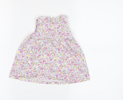 TU Baby Multicoloured Floral  A-Line  Size 6-9 Months