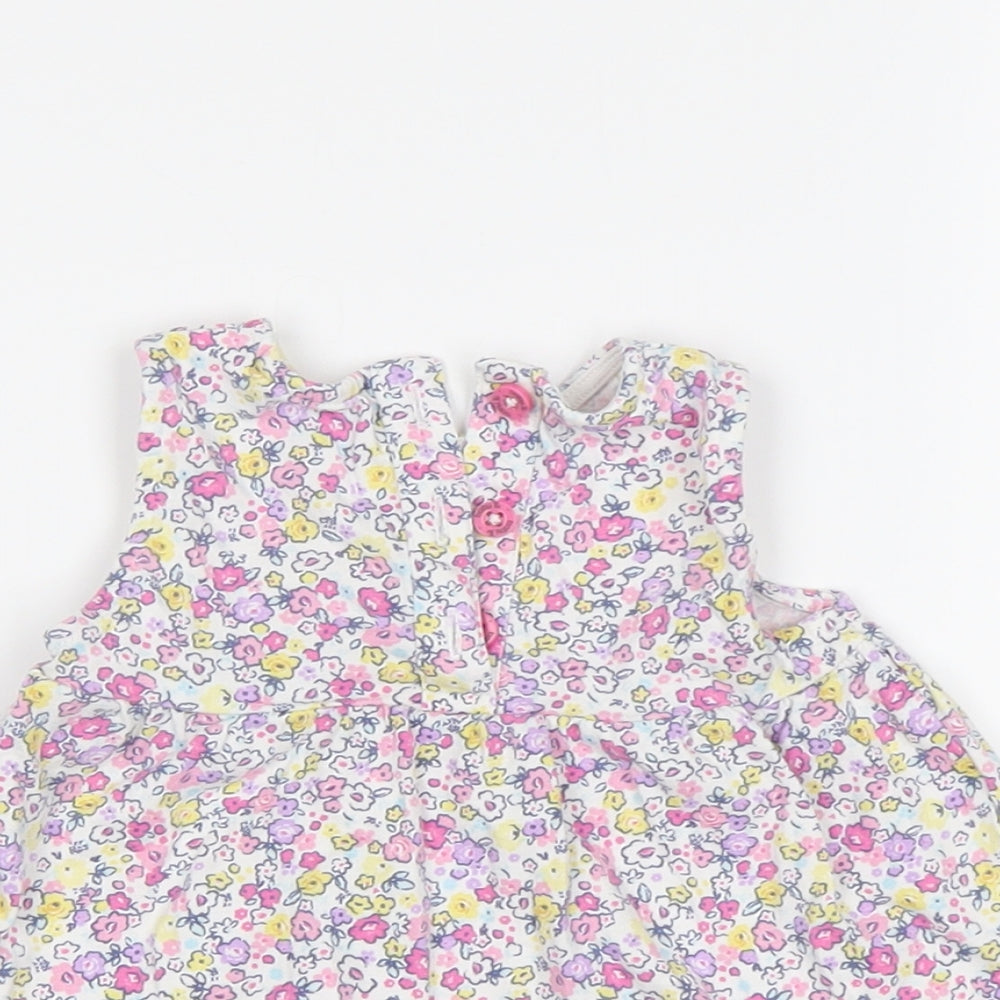 TU Baby Multicoloured Floral  A-Line  Size 6-9 Months
