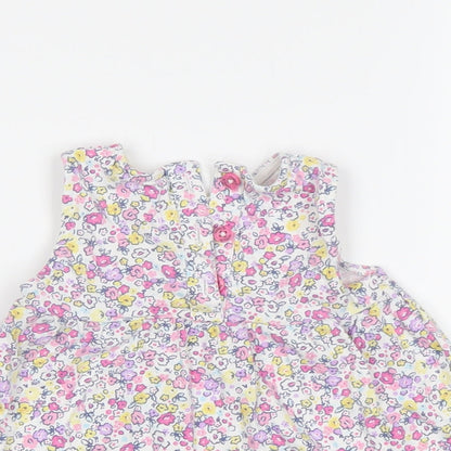 TU Baby Multicoloured Floral  A-Line  Size 6-9 Months
