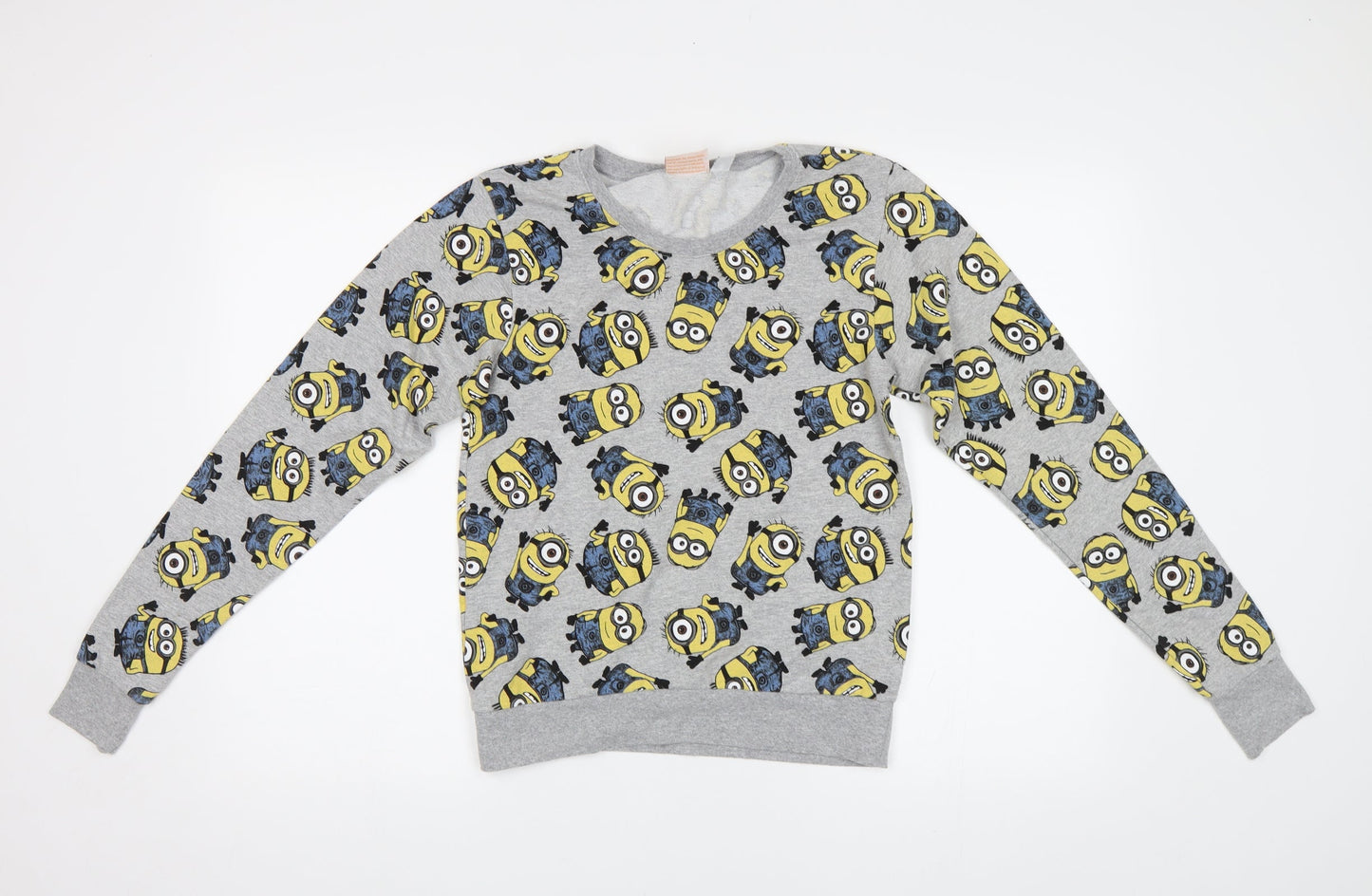Primark Womens Grey   Pullover Sweatshirt Size XS  - Minions