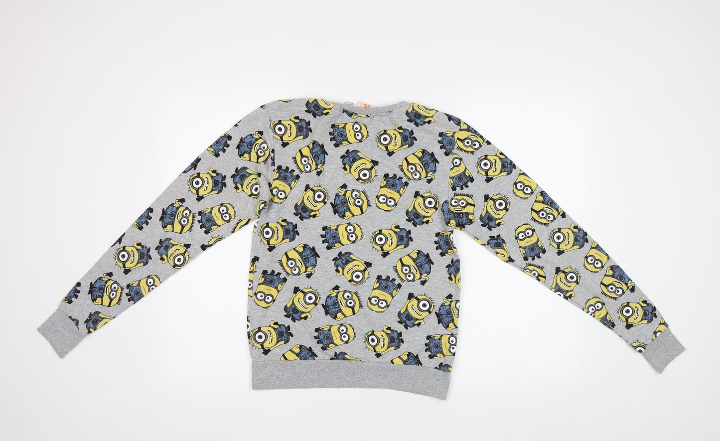 Primark Womens Grey   Pullover Sweatshirt Size XS  - Minions