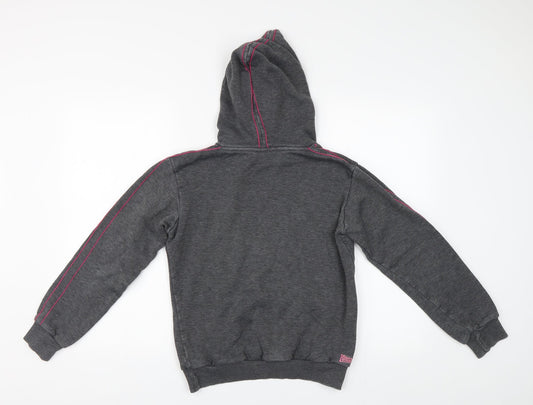 Lonsdale Womens Grey   Pullover Hoodie Size 10