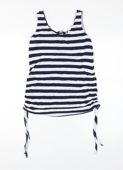 Womens UK Size 8 Dorothy Perkins Blue Basic Tank