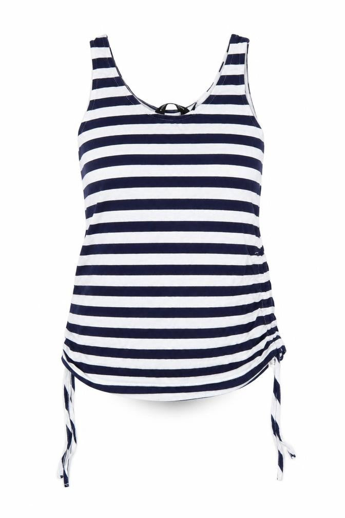 Womens UK Size 8 Dorothy Perkins Blue Basic Tank