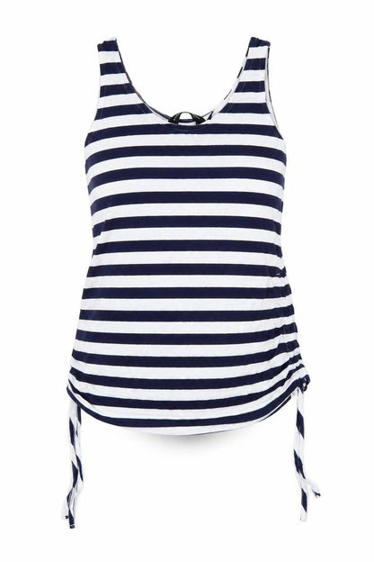 Womens UK Size 8 Dorothy Perkins Blue Basic Tank