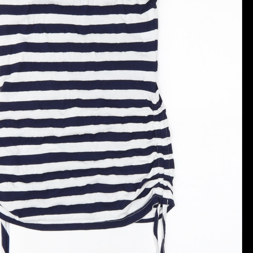 Womens UK Size 8 Dorothy Perkins Blue Basic Tank
