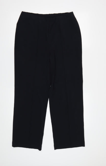 Womens UK Size 12 Isle Regular Fit  Blue Trousers