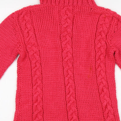 Preworn Womens Pink   Pullover Jumper Size S