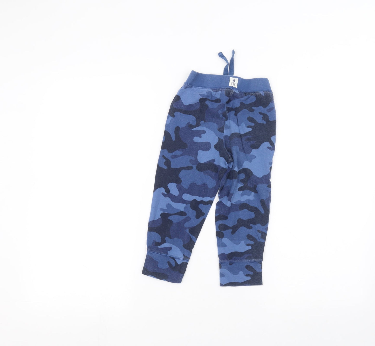Gap Girls Blue Camouflage  Sweatpants Trousers Size 3 Years