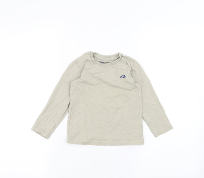 NEXT Girls Brown   Basic T-Shirt Size 2-3 Years