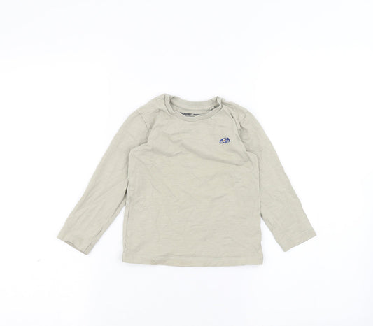 NEXT Girls Brown   Basic T-Shirt Size 2-3 Years