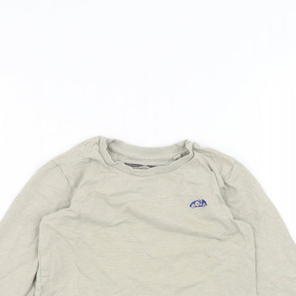 NEXT Girls Brown   Basic T-Shirt Size 2-3 Years