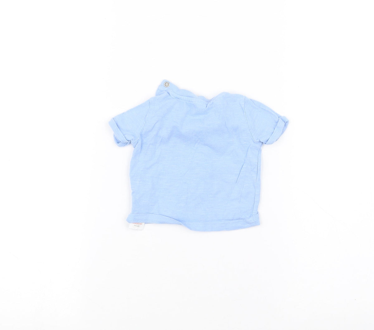 F&F Baby Blue   Basic T-Shirt Size 0-3 Months