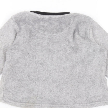 Primark Girls Grey   Pullover Jumper Size 5-6 Years