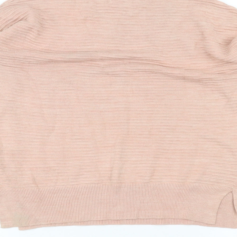 Womens UK Size 12 NEXT Pink Pullover Jumper