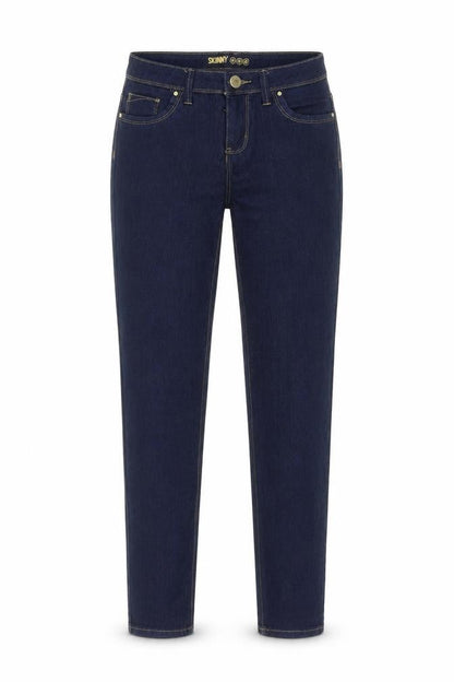 Womens UK Size 8 Denim & Co. Regular Fit Skinny Blue Jeans