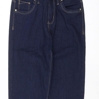 Denim & Co. Womens Blue  Denim Skinny Jeans Size 8 L29 in