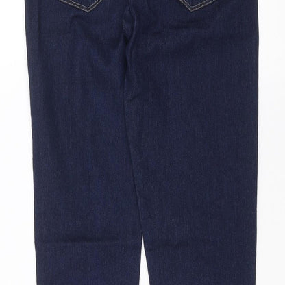Denim & Co. Womens Blue  Denim Skinny Jeans Size 8 L29 in