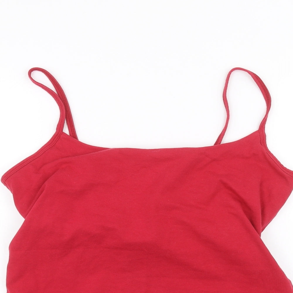 Papaya Mens Red    T-Shirt Size 14