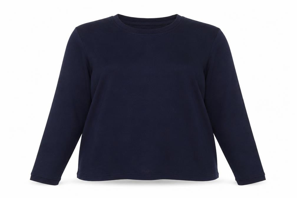 Womens UK Size 16 Joie de vivre Blue Pullover Jumper