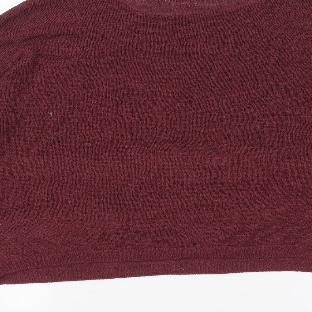 Primark Womens Red   Pullover Jumper Size M
