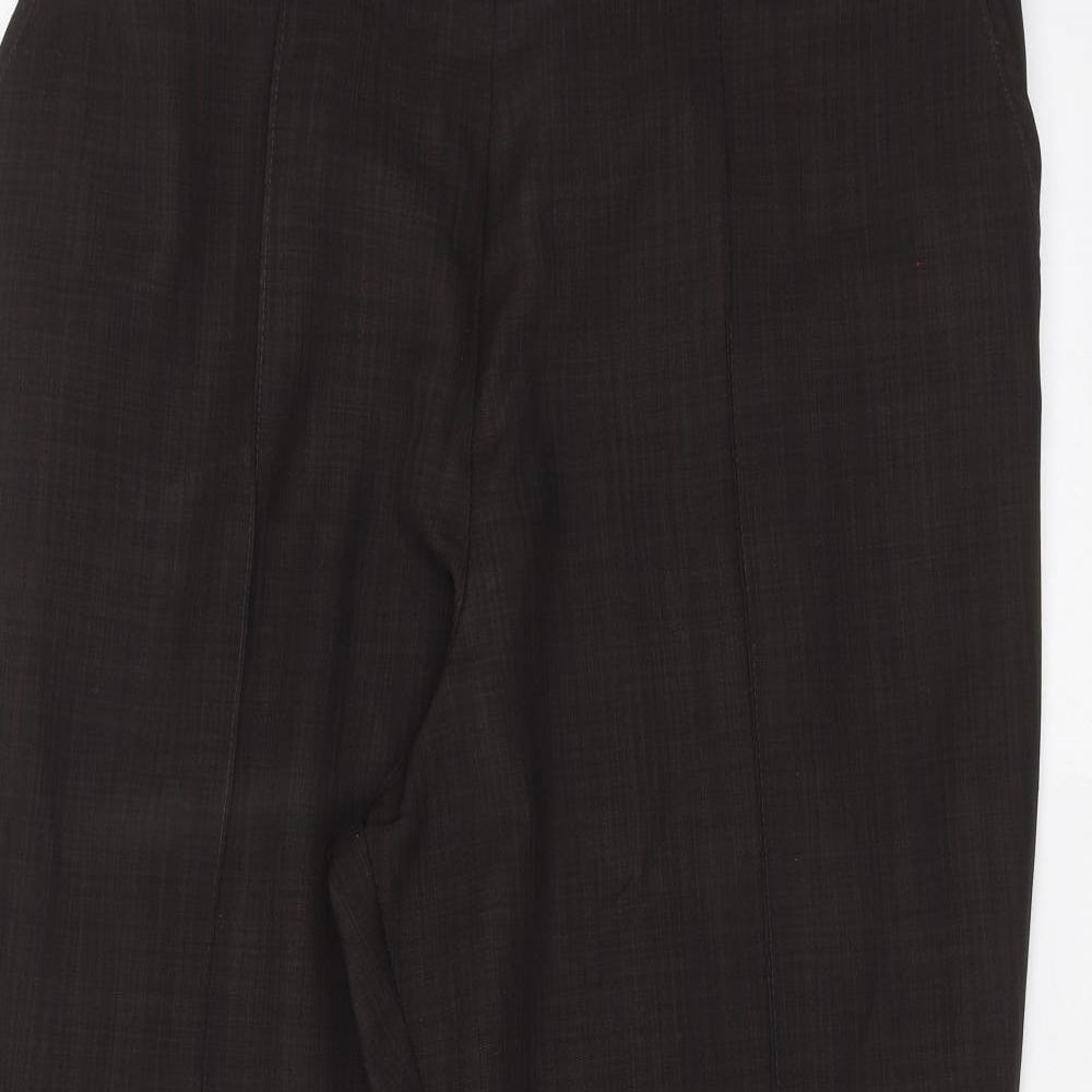 Womens UK Size 18 Marks and Spencer Regular Fit  Brown Trousers