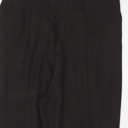 Womens UK Size 18 Marks and Spencer Regular Fit  Brown Trousers